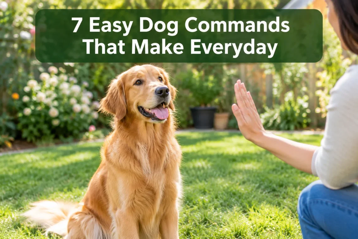 7 Easy Dog Commands That Make Everyday Life So Much Easier