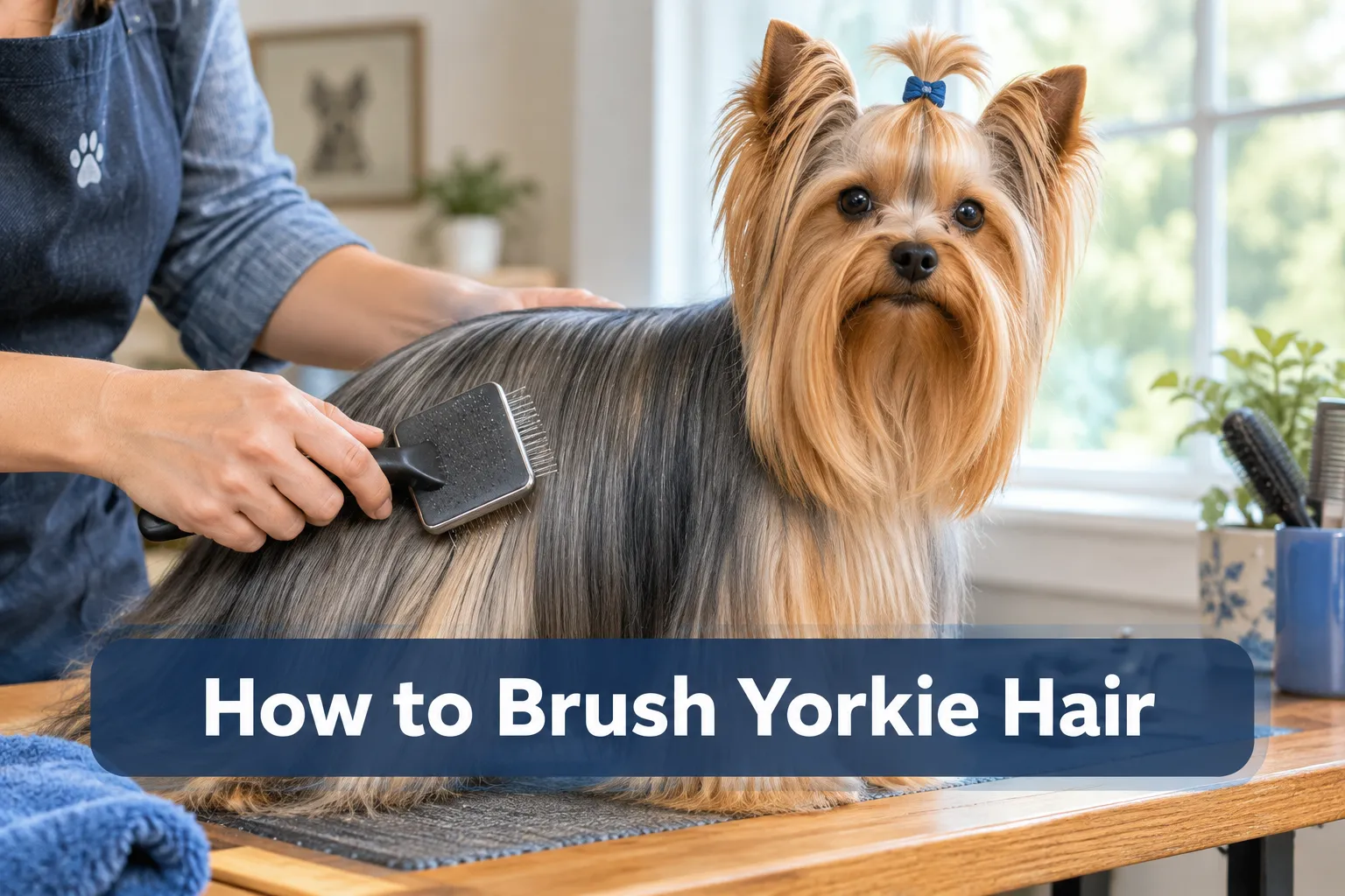How to Brush Yorkie Hair: The 7-Minute Routine That Prevents Painful Mats