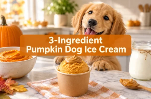 Pumpkin Dog Ice Cream: The 3-Ingredient Recipe Your Pup Will Go Crazy For