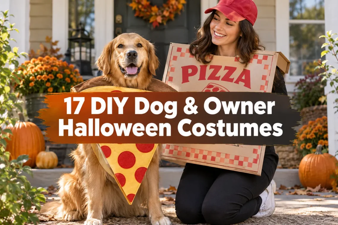 17 DIY Dog & Owner Halloween Costumes Nobody Else Will Think Of