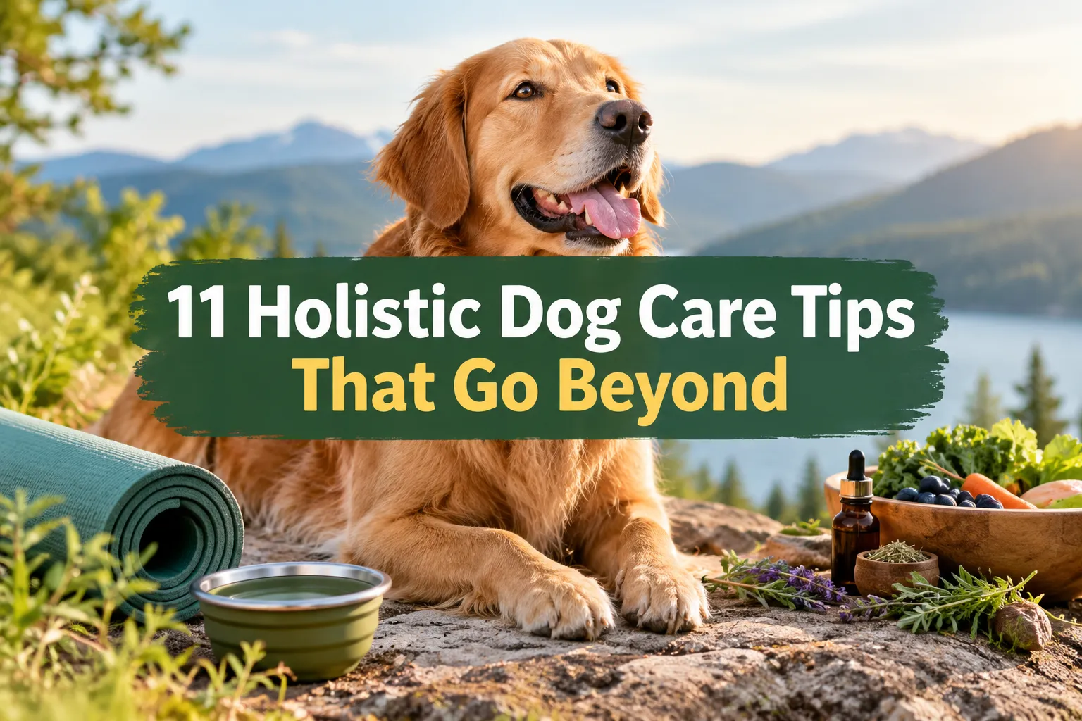 11 Holistic Dog Care Tips That Go Beyond Food & Supplements