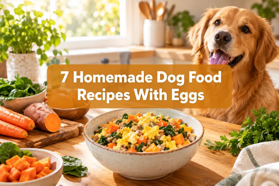 7 Homemade Dog Food Recipes With Eggs for Easy, Protein-Packed Meals