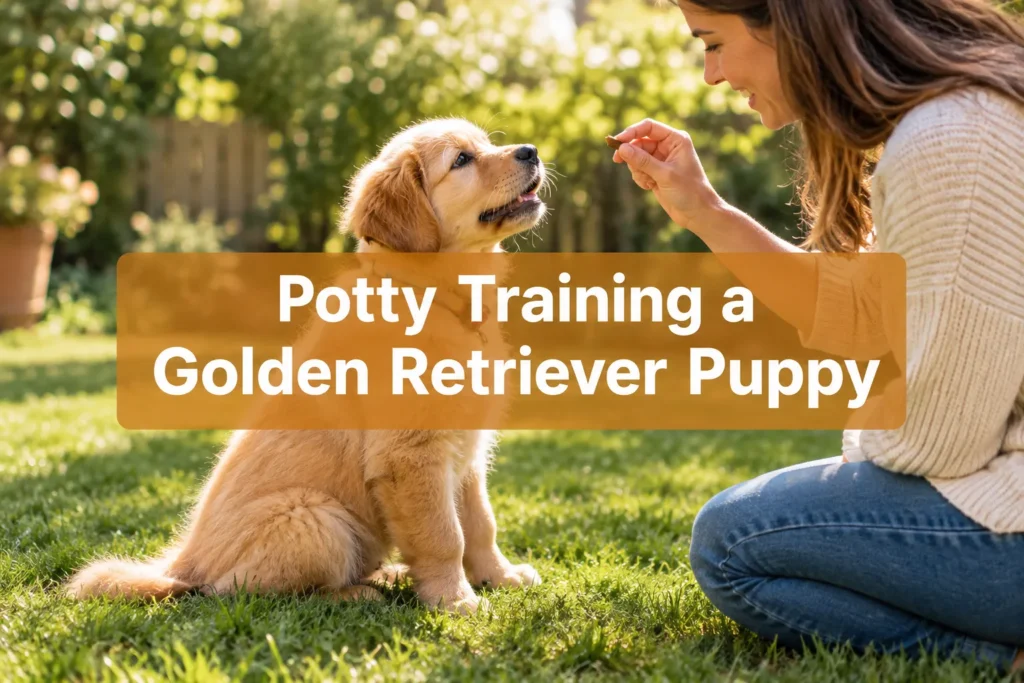 Potty Training a Golden Retriever Puppy: The 7-Day Routine That Makes It So Much Easier