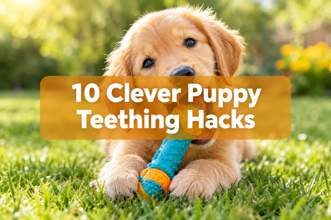 10 Clever Puppy Teething Hacks for a Bitey Puppy Who Chews Literally Everything