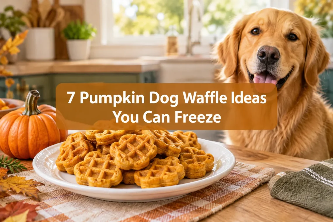 7 Pumpkin Dog Waffle Ideas You Can Freeze for Easy Treats All Week